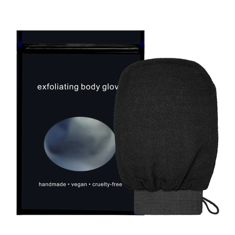 Medium Fine Sand Viscose Exfoliating Scrub Gloves Rayon Bathing Does Not Hurt The Skin, Body Scrubber Bathroom Accessories