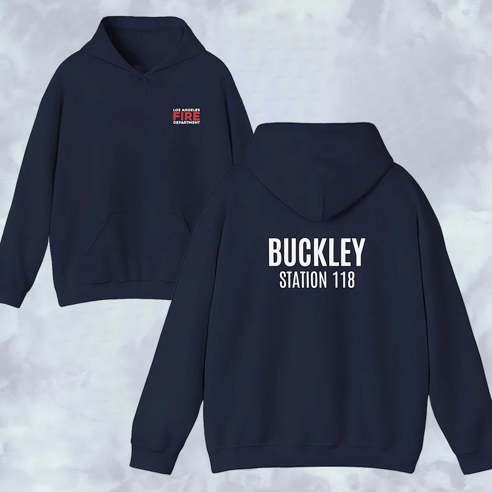 9-1-1 TV Show LAFD Hoodie Evan Buckley Eddie Diaz Bobby Nash Hen Wilson Han Shirt Firefighter Tv Show Merch Trendy Halloween Top
