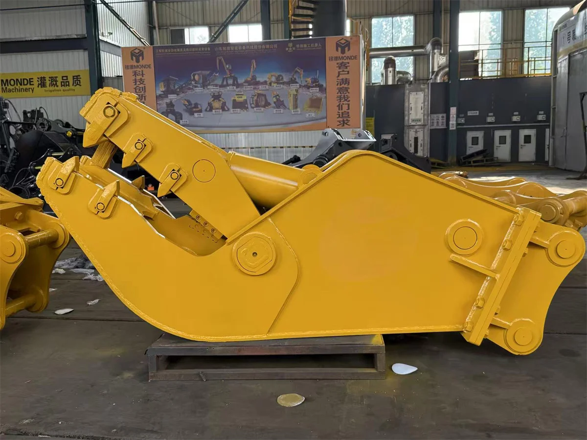 MONDE Excavator Hydraulic Pulverizer Excavator Crusher Shear Concrete Crusher with Replaceable Teeth 20T 20T