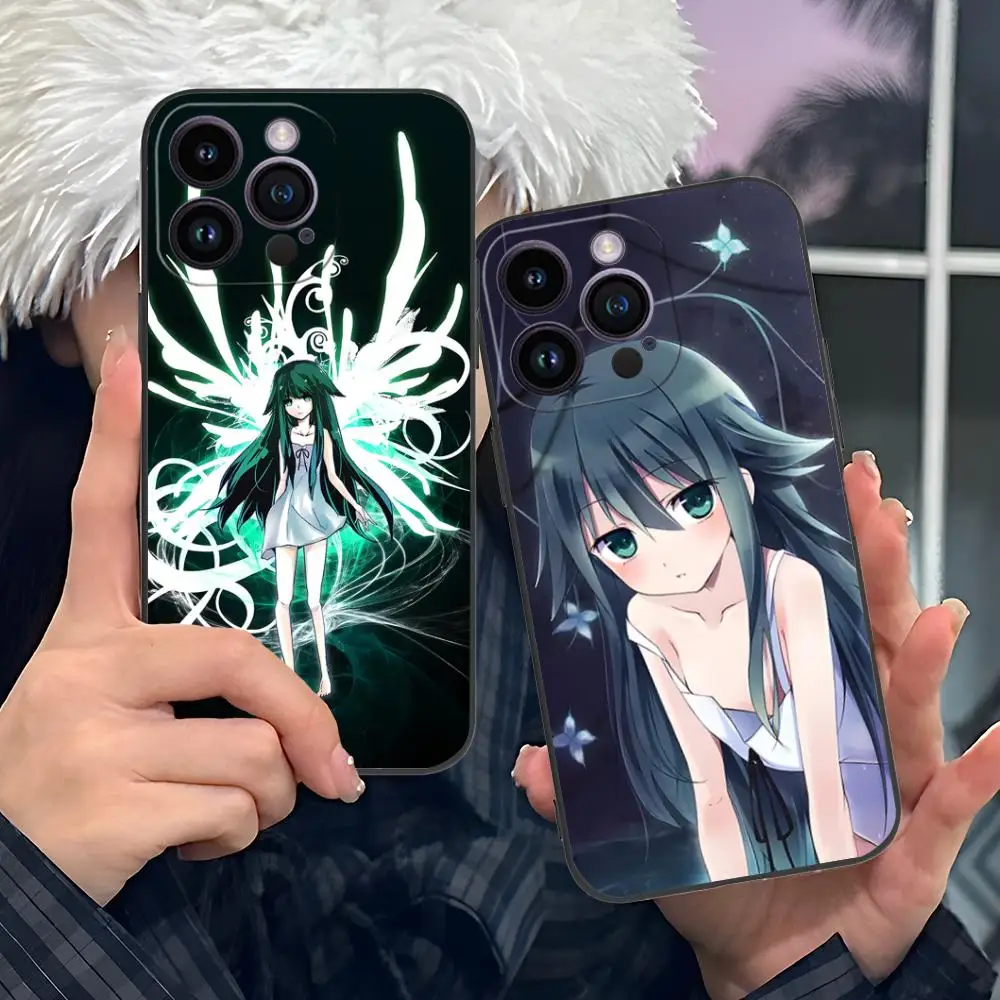 

Чехол для мобильного телефона Saya no Uta для iPhone 17, 16, 15, 14, 13, 12, 11 X XR XS 8 7 Air Pro Max Plus, мини-красочный чехол для мобильных телефонов