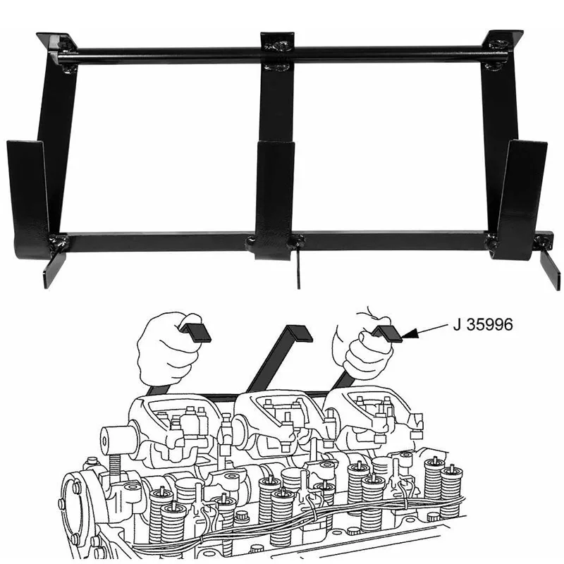 

J-35996-A Rocker Arm Lifter Heavy Duty Tool Fit for Detroit Diesel 50 & 60 Series Engine Rocker Arm Shaft Assembly Repair Remova