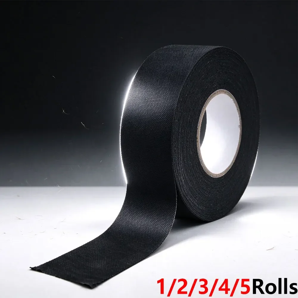 1/2/3/4/5Rolls Sports Hockey Stick Grip Tape, Breathable Waterproof Fabric Cloth Wrap, Non Slip Multipurpose Tape Lacrosse Stick