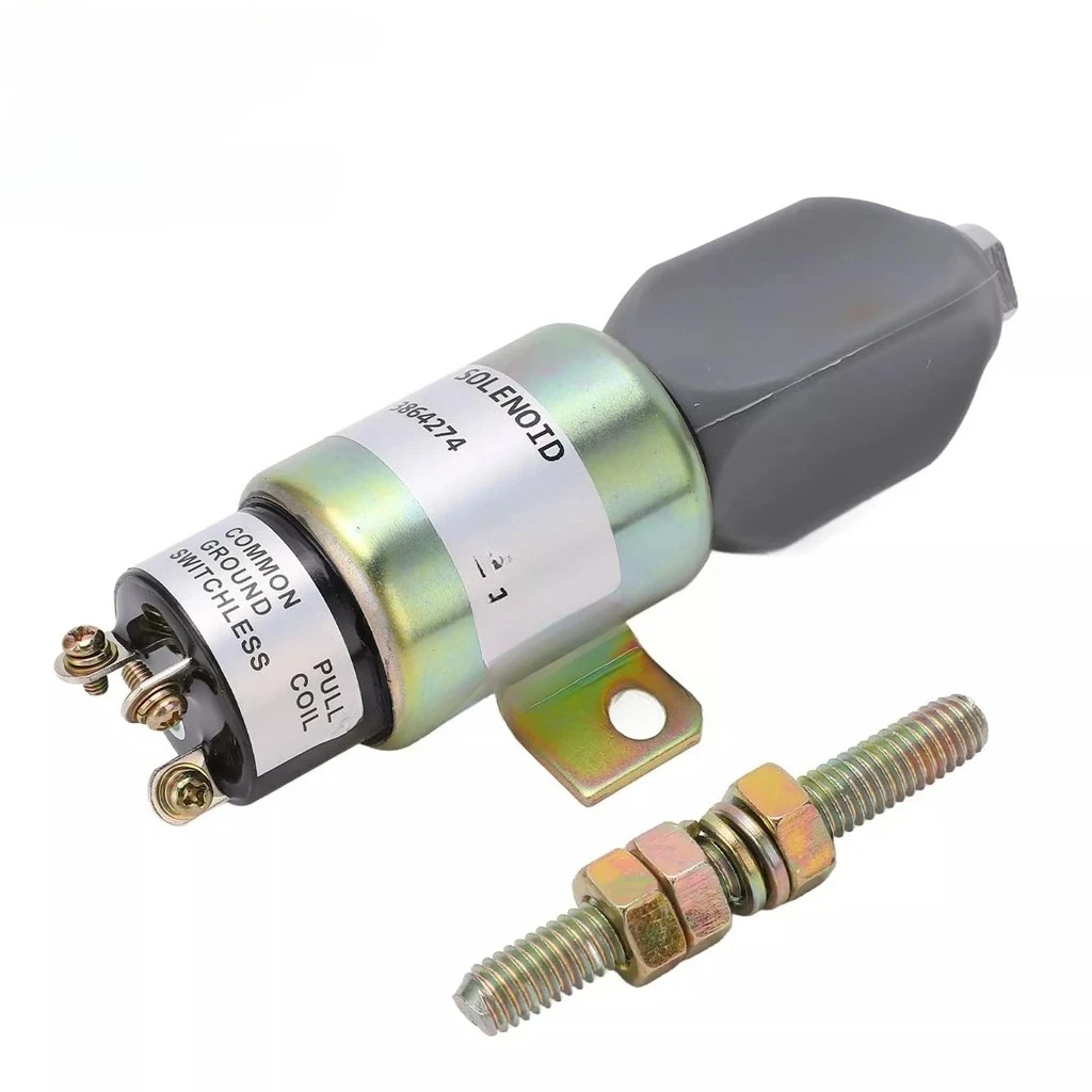 High Quality Excavator Parts 5i-7518 for Cat E200B 320 320LN Fuel Shutoff Solenoid 1751-2467 3864274 Solenoid Valve