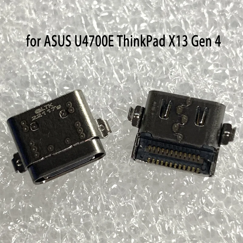 1-10PCS USB 3.1 Socket With Built-in Type-C Female Socket 24P Female USB Connector For ASUS U4700E for Lenovo ThinkPad X13 Gen 4