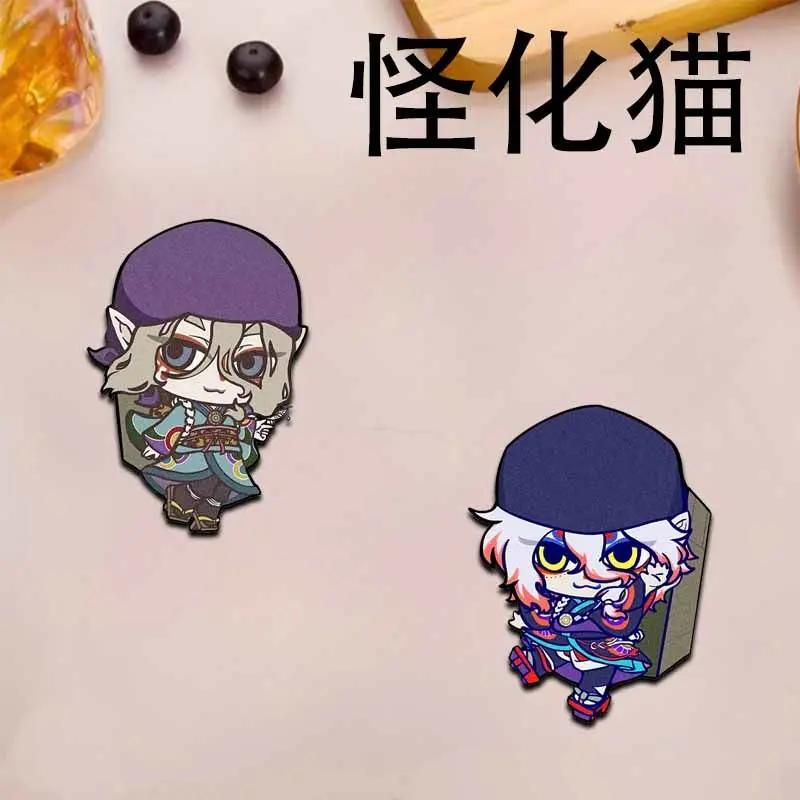 Mononoke Brooch Medicine Seller Brooches for Women Kusuriuri Acrylic Badge Accesorios Fashion Jewelry Anime Pins Cosplay Gifts