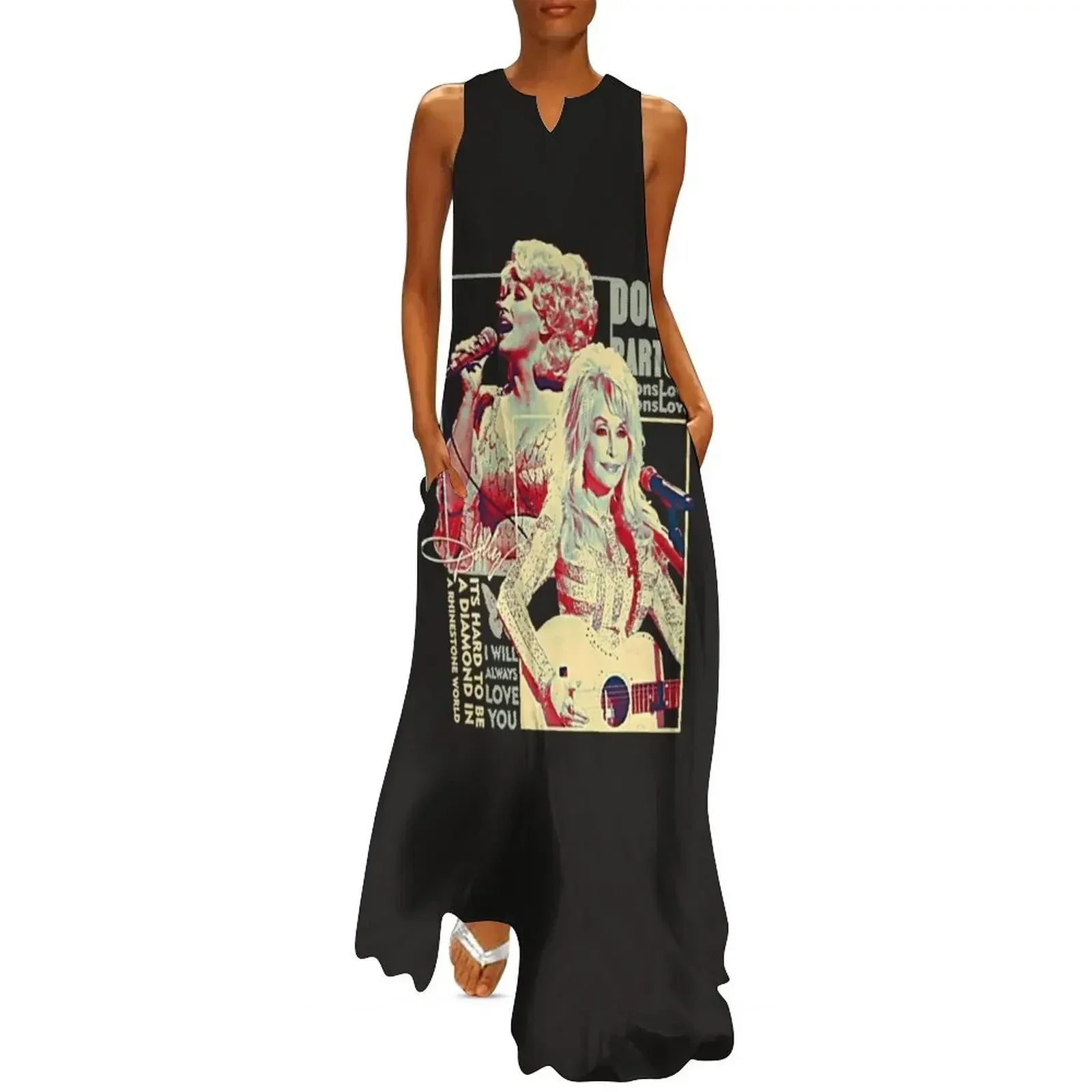 

Dolly Parton Long Dress dress korean style sexy dress Woman clothes women clothing 2025 new arrivals