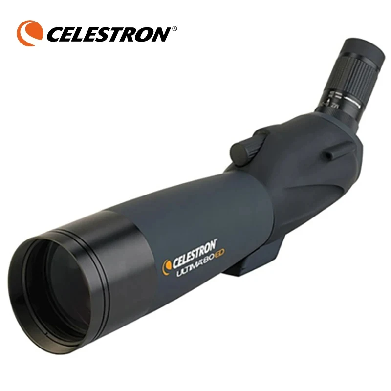 

Celestron Ultima 100ED Target Shooting Spotting Scope22-66x Zoom Eyepiece, Case, 100 mm ED Extra Low Dispersion Glass - 52253