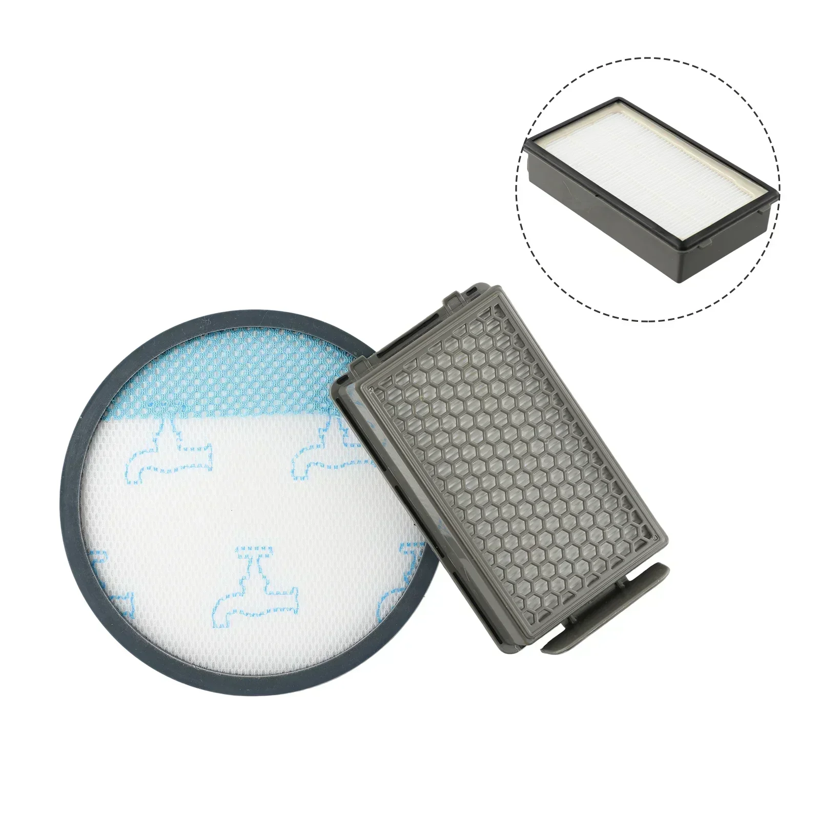 Filter Set For RO4825EA Compact Power XXL, RO4825 RO4871 TW48 1 Set Of Accessory Filter Combination Vacuum Cleaner Accessories