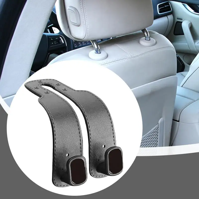 Headrest Hooks For Car Vehicle Seat Back Organizer Phone Holder Multifunctional Vehicle Hanger For Truck Umbrella Road Trips view 4