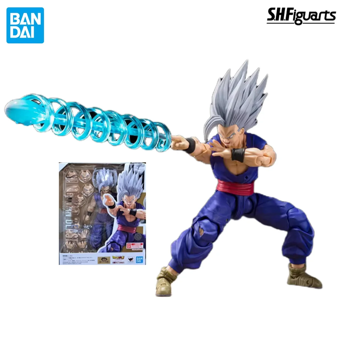 

In Stock Bandai S.H.Figuarts Dragon Ball SUPER HERO Son Gohan Beast Action Figure Toriyama Akira Birthday Present Toys Gifts