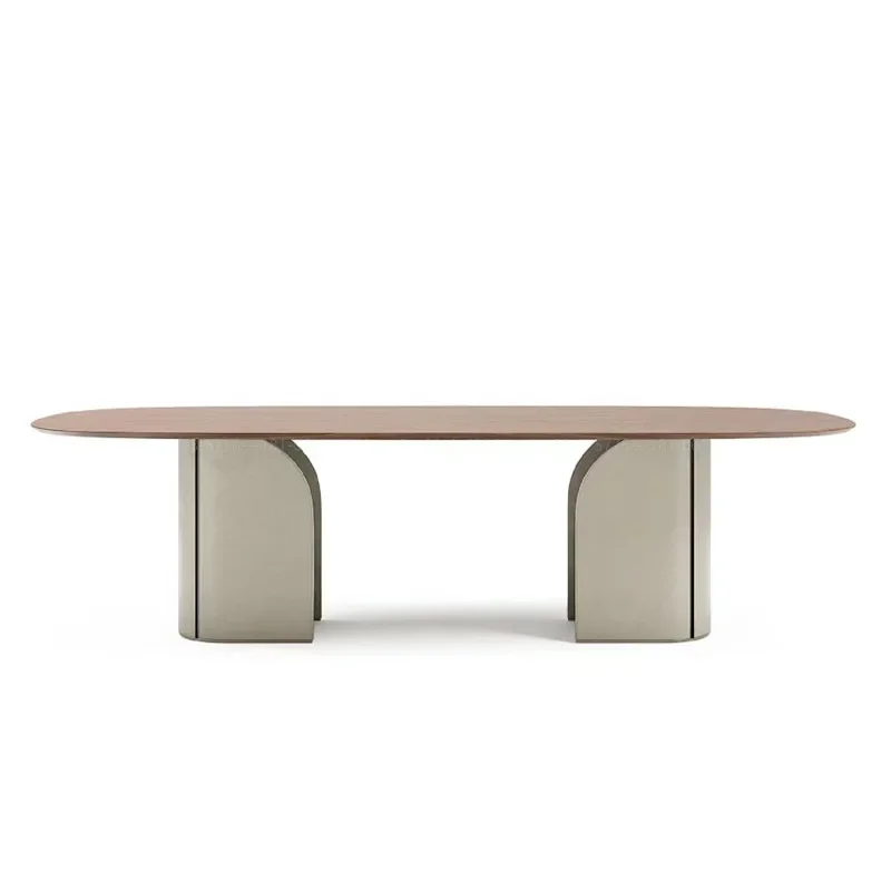 

Minimalist Dining Tables and Chairs Sideboard Full Set Dining Room Furniture Villa French Dining Table and Chair