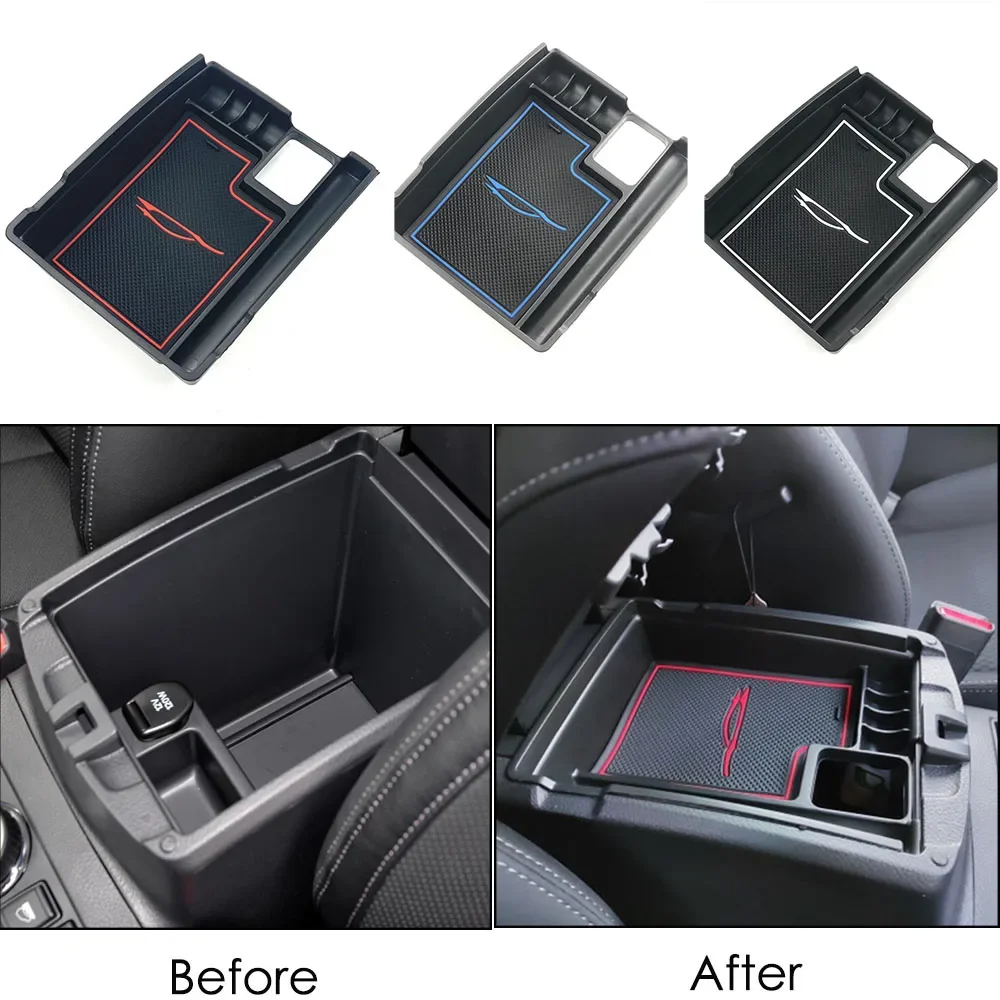 For Nissan Qashqai J11 2014-2018/ X-trail T32 Rogue 2014-2022 Car Styling Central Armrest Storage Box Console Glove Tray Pallet