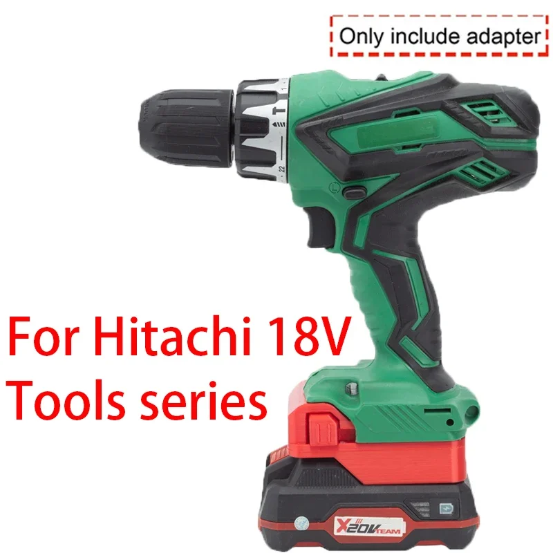 Adapter für Hitachi/Hikoki 18 V Li-Ionen-Werkzeug, wandelt sich in Lidl Parkside X20V Li-Ionen-Akku-Adapter, Elektrowerkzeug-Zubehör um