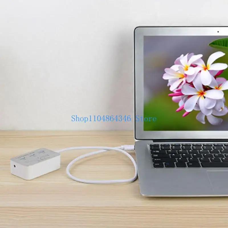 5asd Ergonomic USB3.0 Card Reader and Hubs for Enhanceds Laptop and Desktop Functional