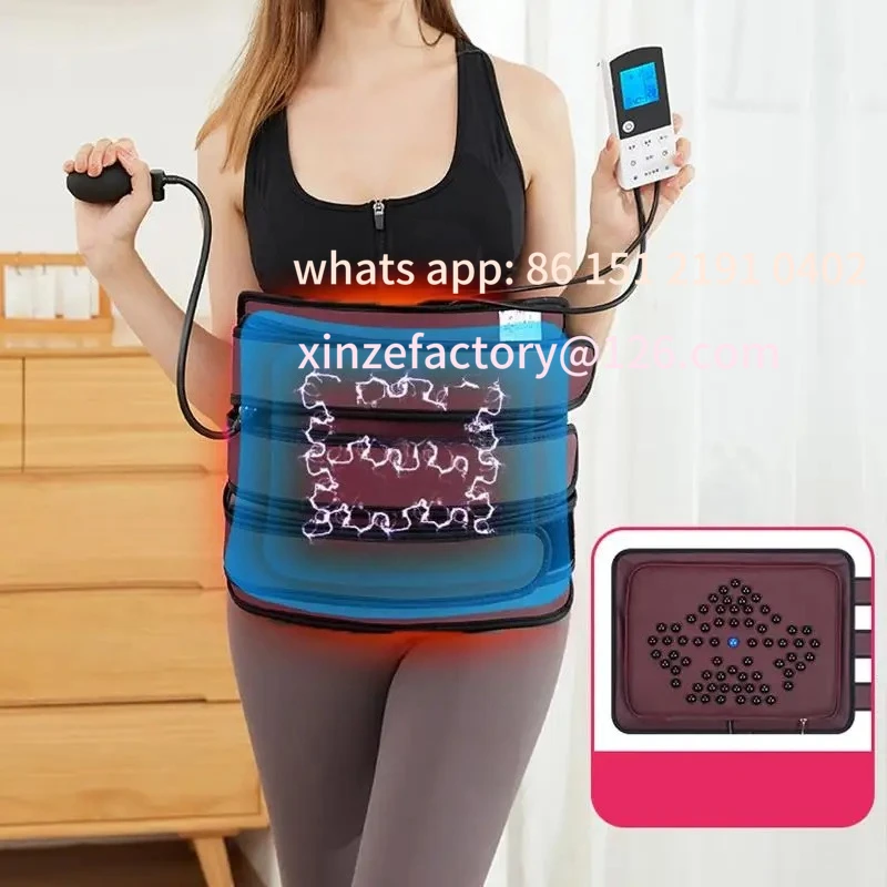 تخصيص مايكرو الكهربائية حزام البطن مدلك البطن حرق الدهون التدفئة 7 درجات الحرارة تعديل مجاني