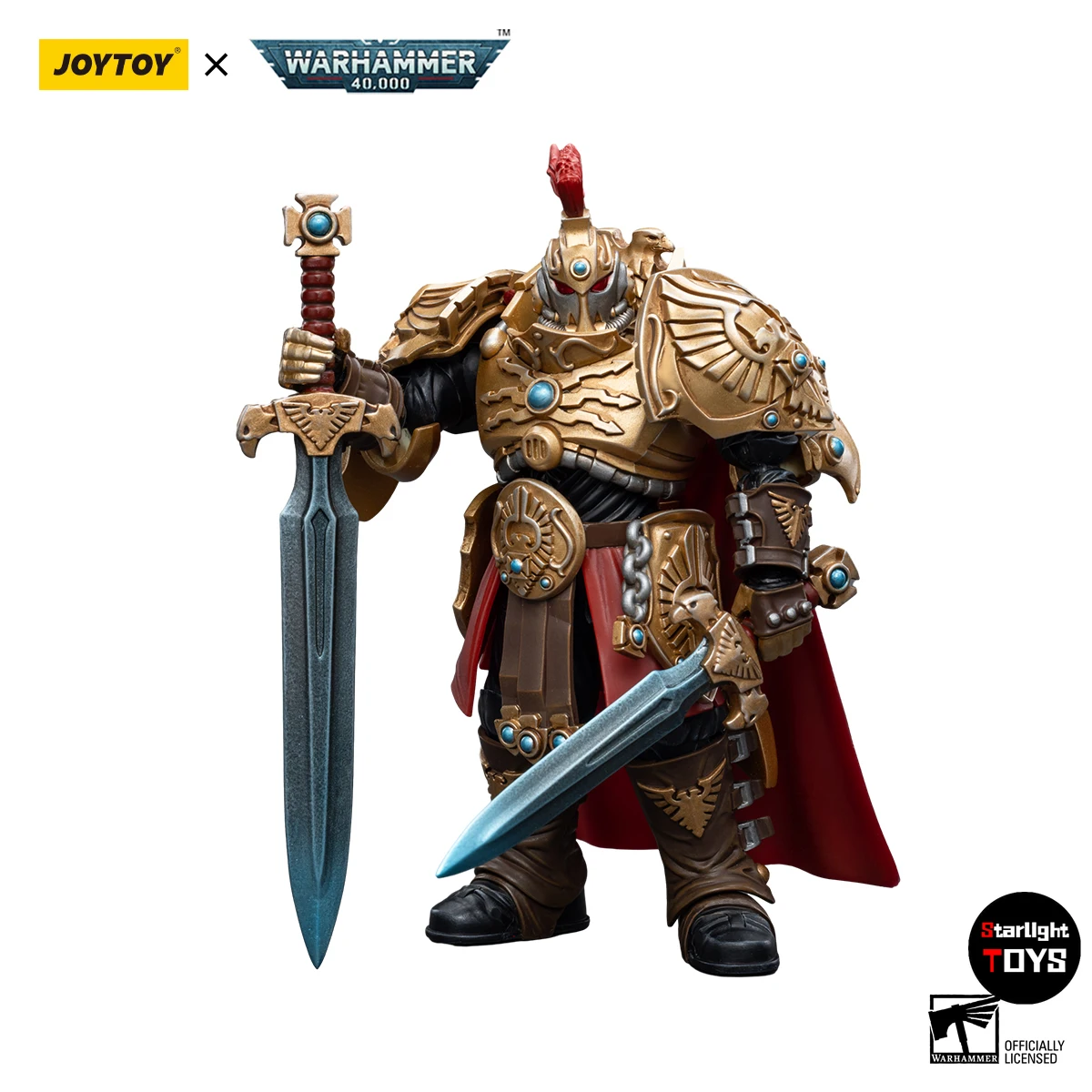 JOYTOY 1/18 عمل الشكل Warhammer 40K Adeptus Custodes بليد بطولة لعبة مجسمة هدية
