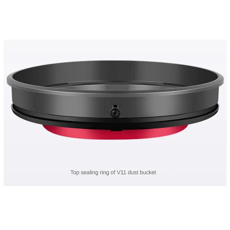 Anillo de sellado para aspiradora Dyson V11, V15, SV14, SV15, SV22, Cubo de polvo, anillos de sellado fijos superiores
