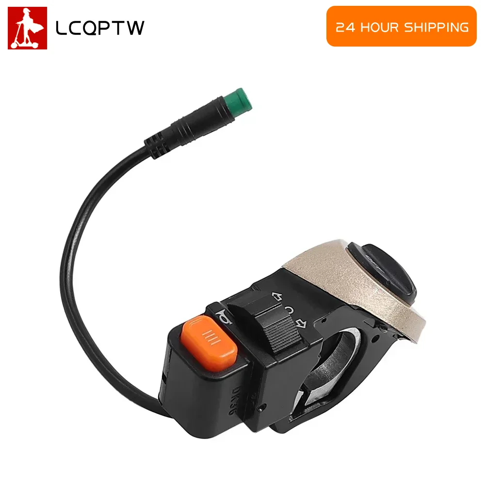 

5Pin Light Horn Turn Switch Button for Kugoo M4 Pro Electric Scooter Head Light Turn Signal Light Switch Replacement Accessories