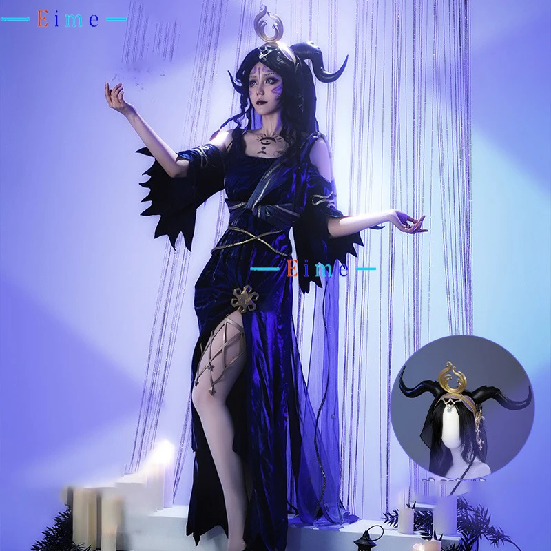 

Game Identity V Priestess Fiona Gilman Cosplay Costume Fancy Party Dress Suit Anime Clothing Halloween Uniforms Custom Made
