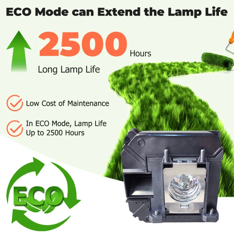 Inmoul ELPLP69 متوافق مع EPSON EH-TW7200 TW8000 TW8100 TW8200 TW8200W TW9000 TW9000W TW9100 TW9100W TW9200 TW9200W H398A H398B