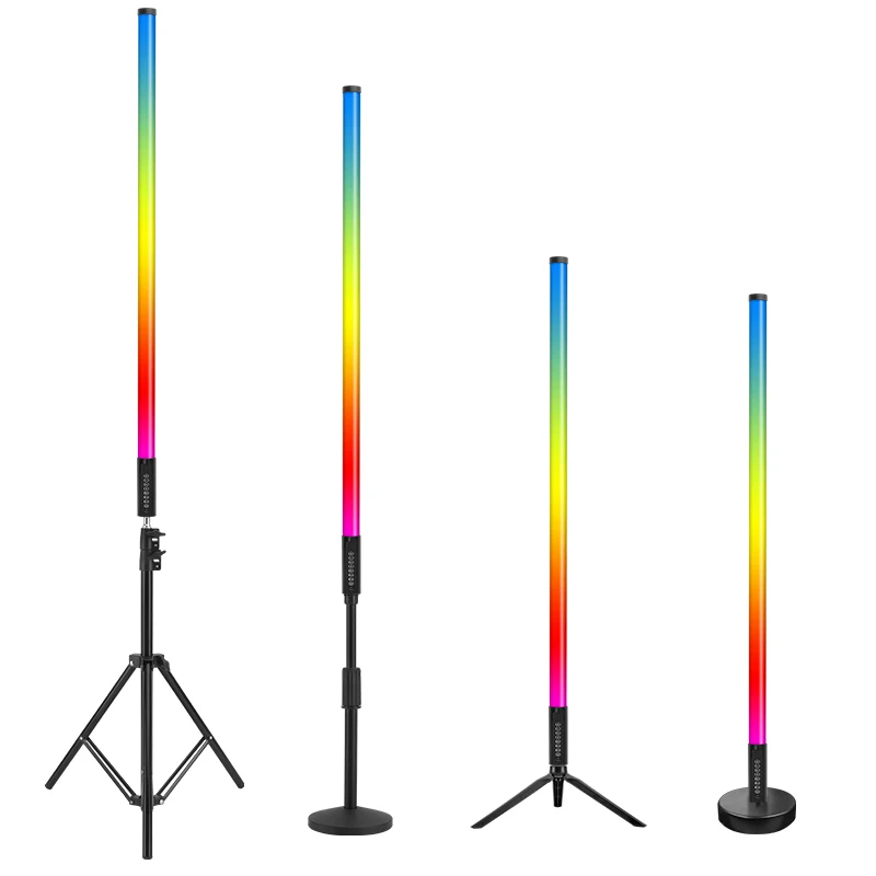 Imagem -06 - Bateria Powered Led Video Light Rgb Tube Stick Foto Luz Vídeo Colorido e Tiro Tl130 120cm 4ft 18w Pcs Novo Produto