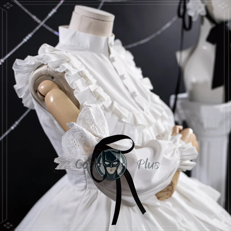 فستان نسائي أبيض من Project Sekai Hatsune Miku أزياء تنكرية لحفلات الرسوم المتحركة أزياء الهالوين ملابس لعب الأدوار