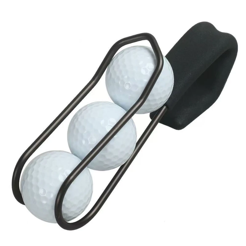Golf Clips Portable Storage Course Utilities Golf Supplies Golf Hooks Black Aluminum Alloy Long Use