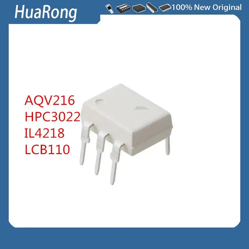 10Pcs/Lot   AQV216   HPC3022   IL4218   LCB110 DIP-6