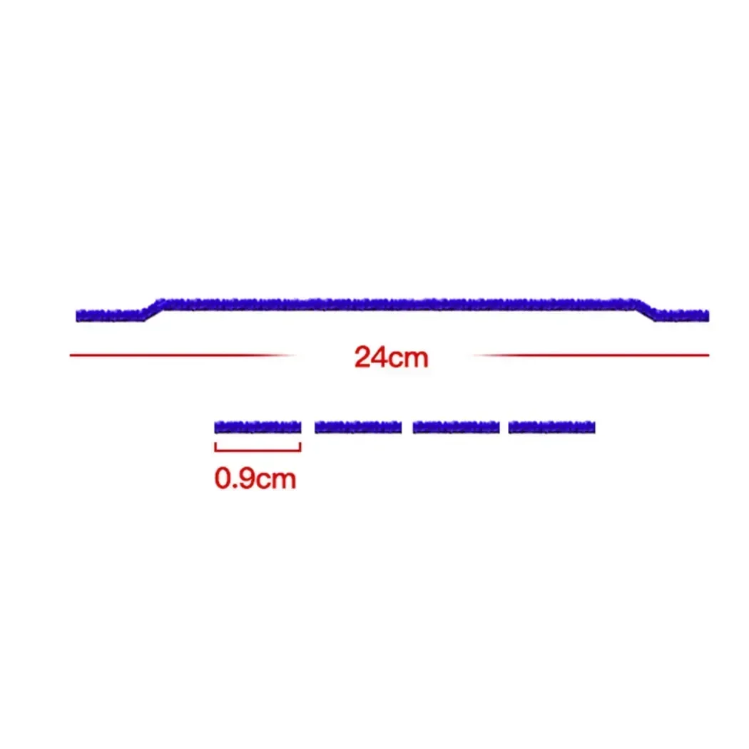 5Pc/set Soft Fur Strips For V6/V7 Series Vacuum Cleaner Direct Drive Cleaner Head Vacuum Cleaner Replacement Parts