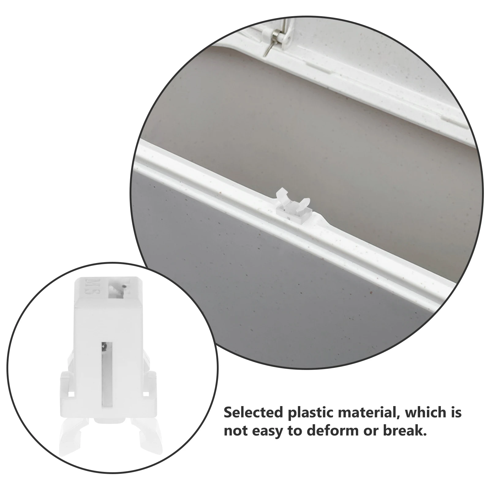 

10 set Push Buckle Door Trash Can Lid Door Latch Touch Lid Locking Latch Pin Garbage Trash Bin Pin Bin Hardware