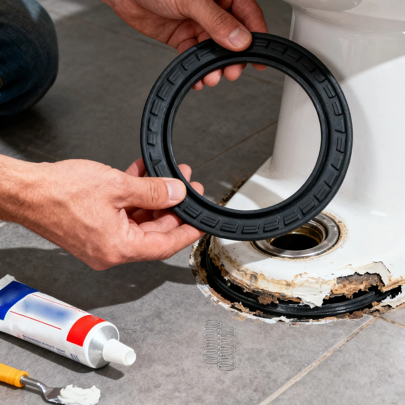 

20Pcs Compact Coil Spring for Toilet: High Tension Mini Compression Spring Silent Actuator Repair Home Bathroom DIY