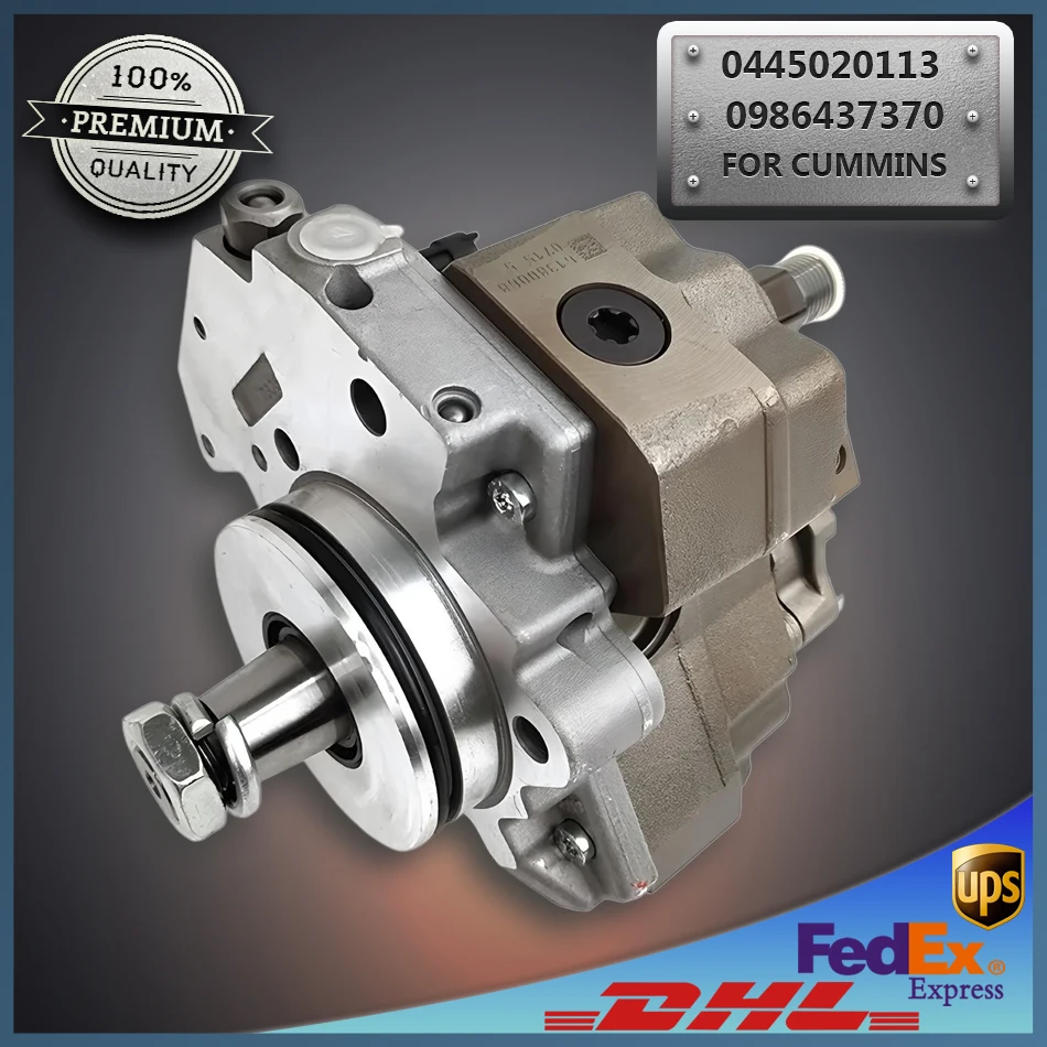 

0445020113 0986437370 4983416 High-Quality Diesel Common Rail Fuel Pump for Cummins Engine QSB/ISB6.7 Durastar 4300 Truck
