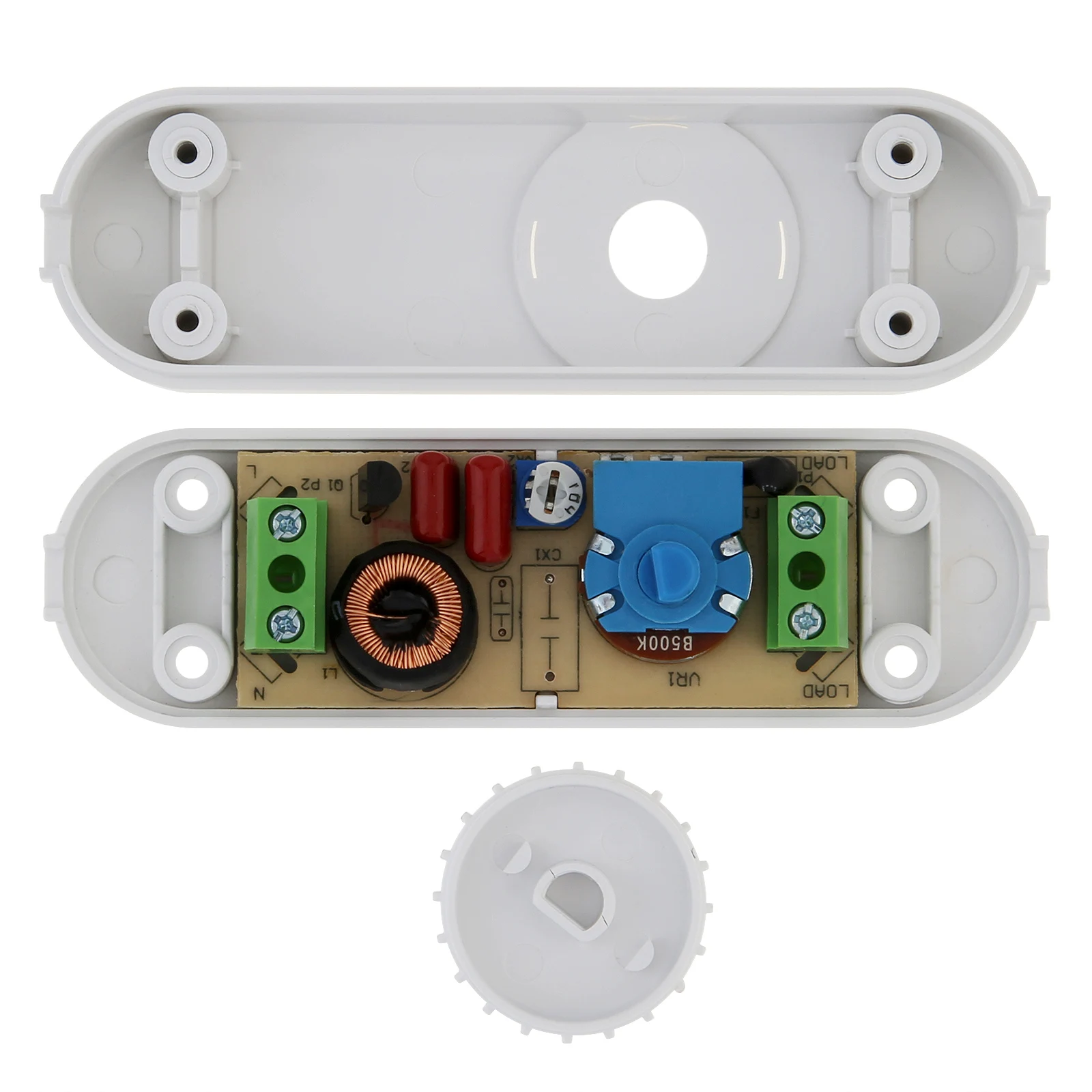 LED Dimmer Switch Full Range Rotary, Interruptor de lâmpada inline para mesa, Lâmpadas halógenas, Interruptor dimmer