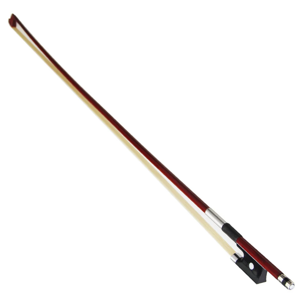 1pc 1/4 1/8 1/10 Violin Bow Horsehair Beginner Practice Violins Accessories Straight Arch Music Instruments Parts