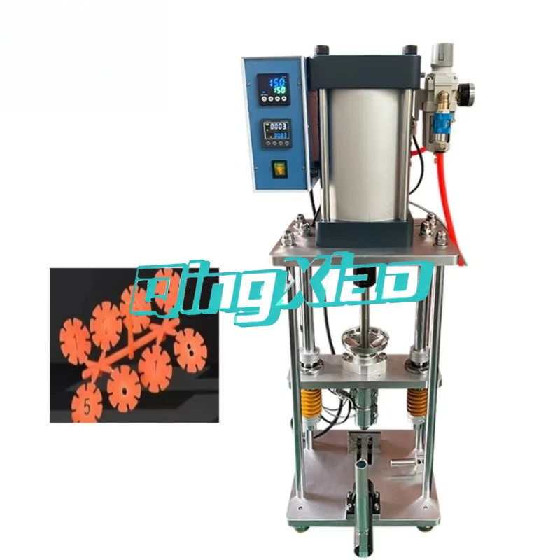 Mini Vertical Plastic Injection Molding Machine For Making Charger Power Cable High Precision Compact Structure Stable Operation