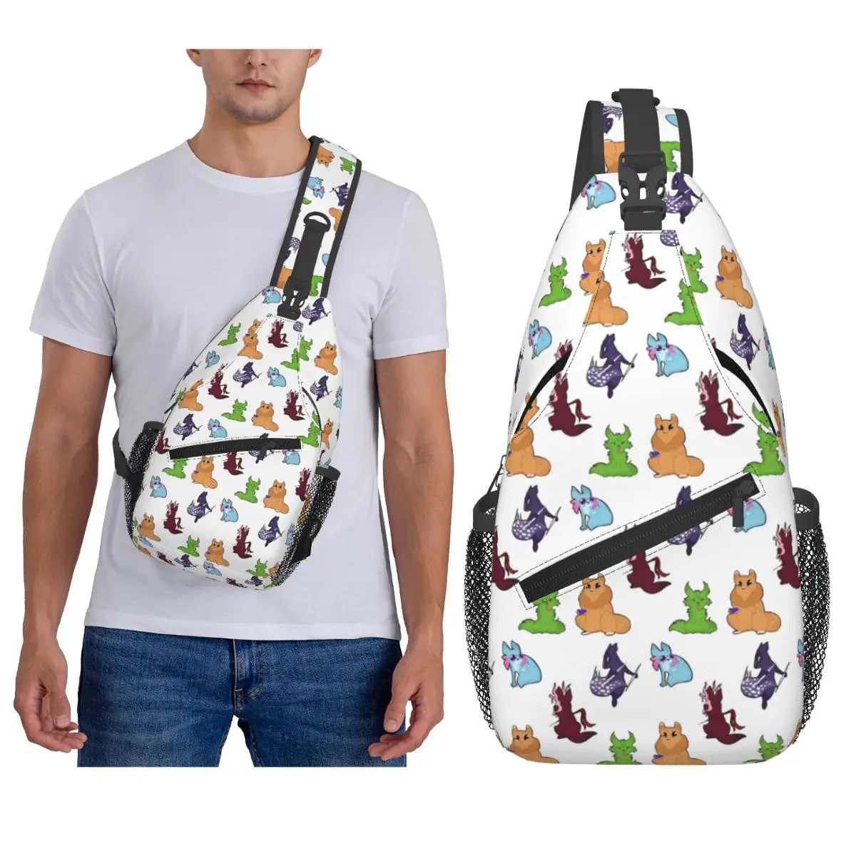 

Rain World Downpour нагрудная сумка мужской рюкзак через плечо нагрудная сумка дорожный походный рюкзак сумка на плечо