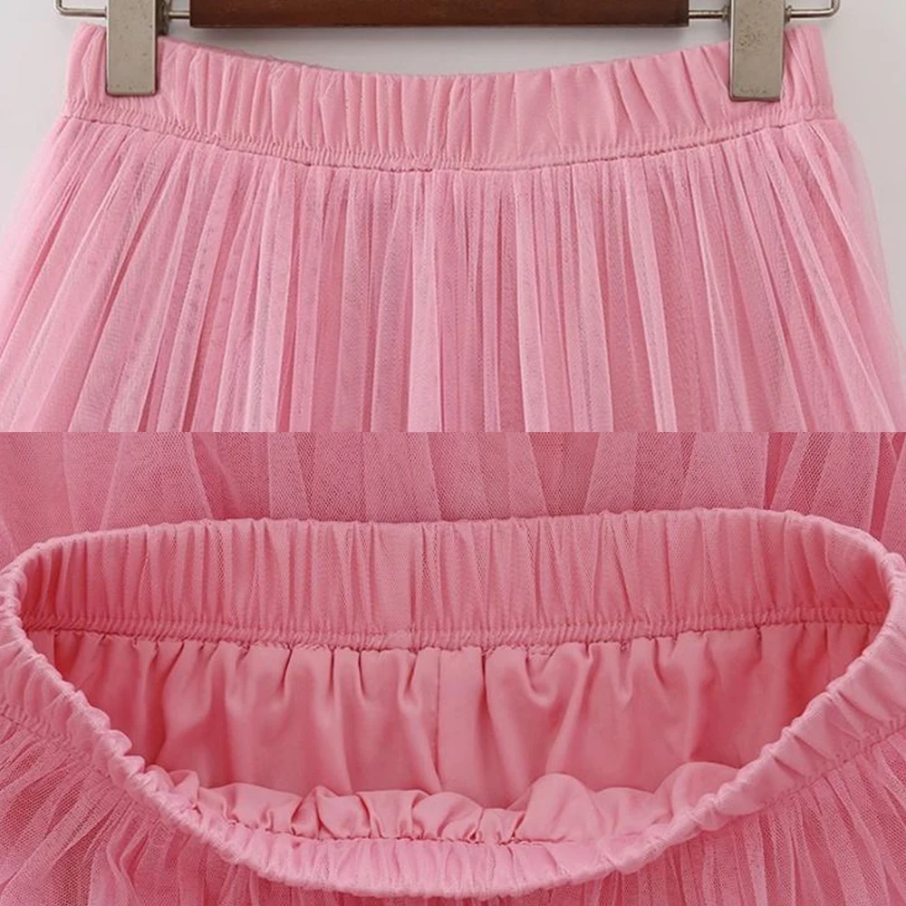 Femmes a-ligne jupe décontracté taille haute solide ample élégant Patchwork pli jupe mode vêtements