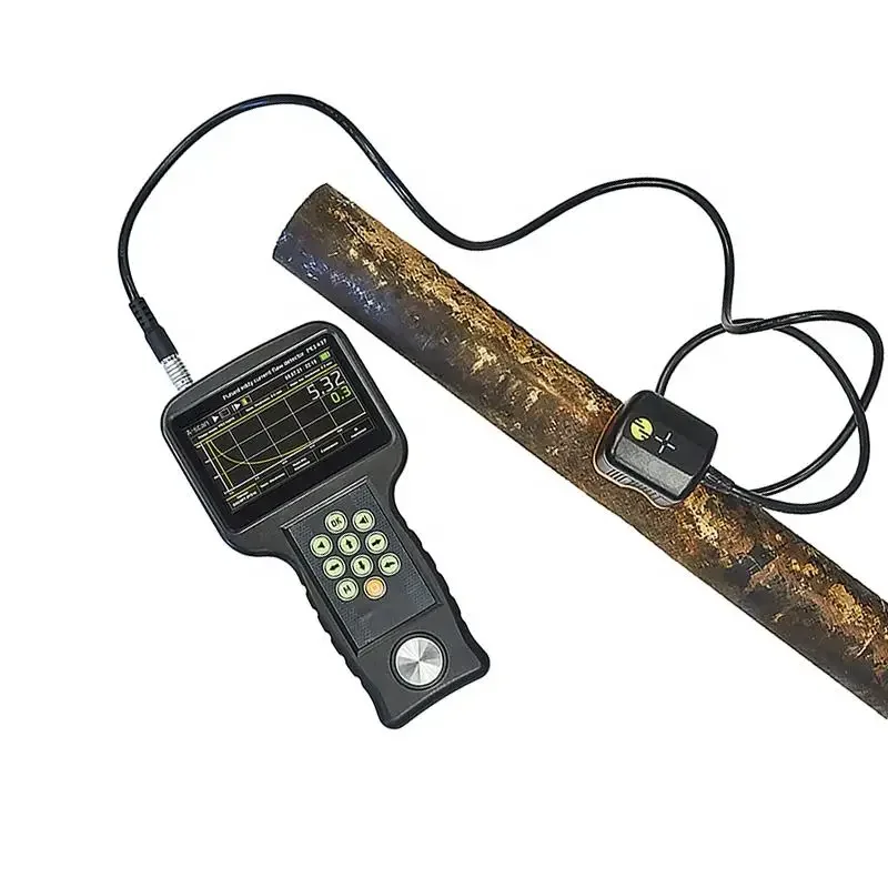 JZJ1437 Dual-Rail Ultrasonic Flaw Detector 220V Pulse Eddy Current Testing Equipment Metal Pipe Wall Thickness