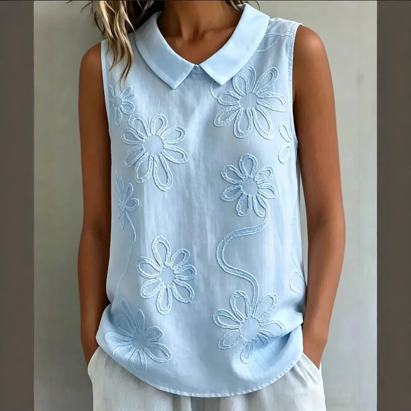 

Elegant Flower Printed Shirts For Women Turn Down Collar Half Sleeve Blouses Women Summer Shirts Office Lady Tops