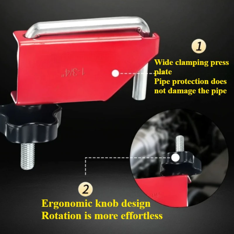 U Shape Fluid Line Clamper Tool Kit for Automotive Hose Pinch Off Pliers Flexible Hose Clamp Tool Set Alloy