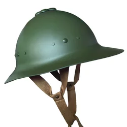 WW2 Plum Helmet China Retro Casque Metal Vintage Style Chinese Retro Outdoor Equipment Plum Tactical Equip Helmet