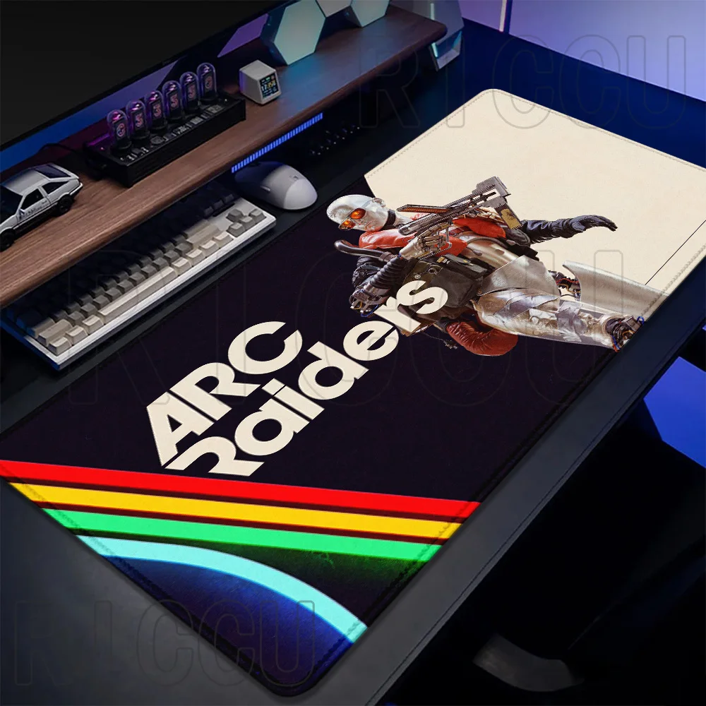 

Mouse Pad Gamer ARC raiders gunfight Computer Table Natural rubber Rug Mat Popular FPS Game Large Gaming carpet expand Desk mat