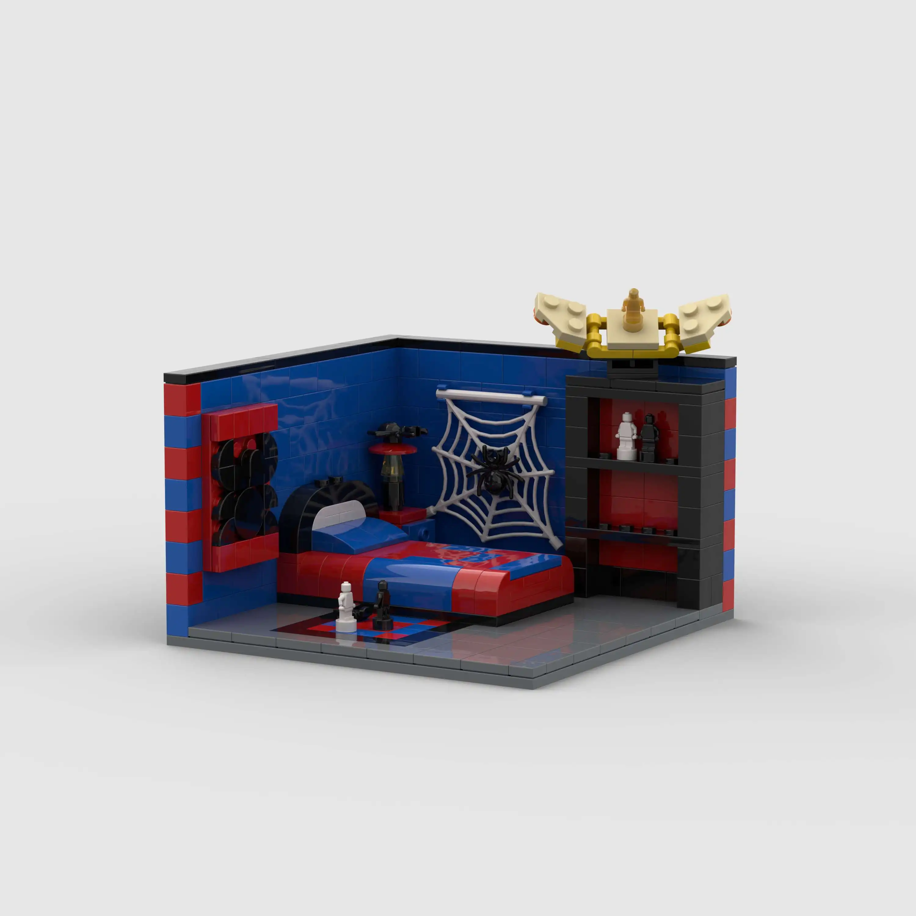 

Детские строительные блоки-пазлы MOC, совместимые с игрушками для супергероев LEGO