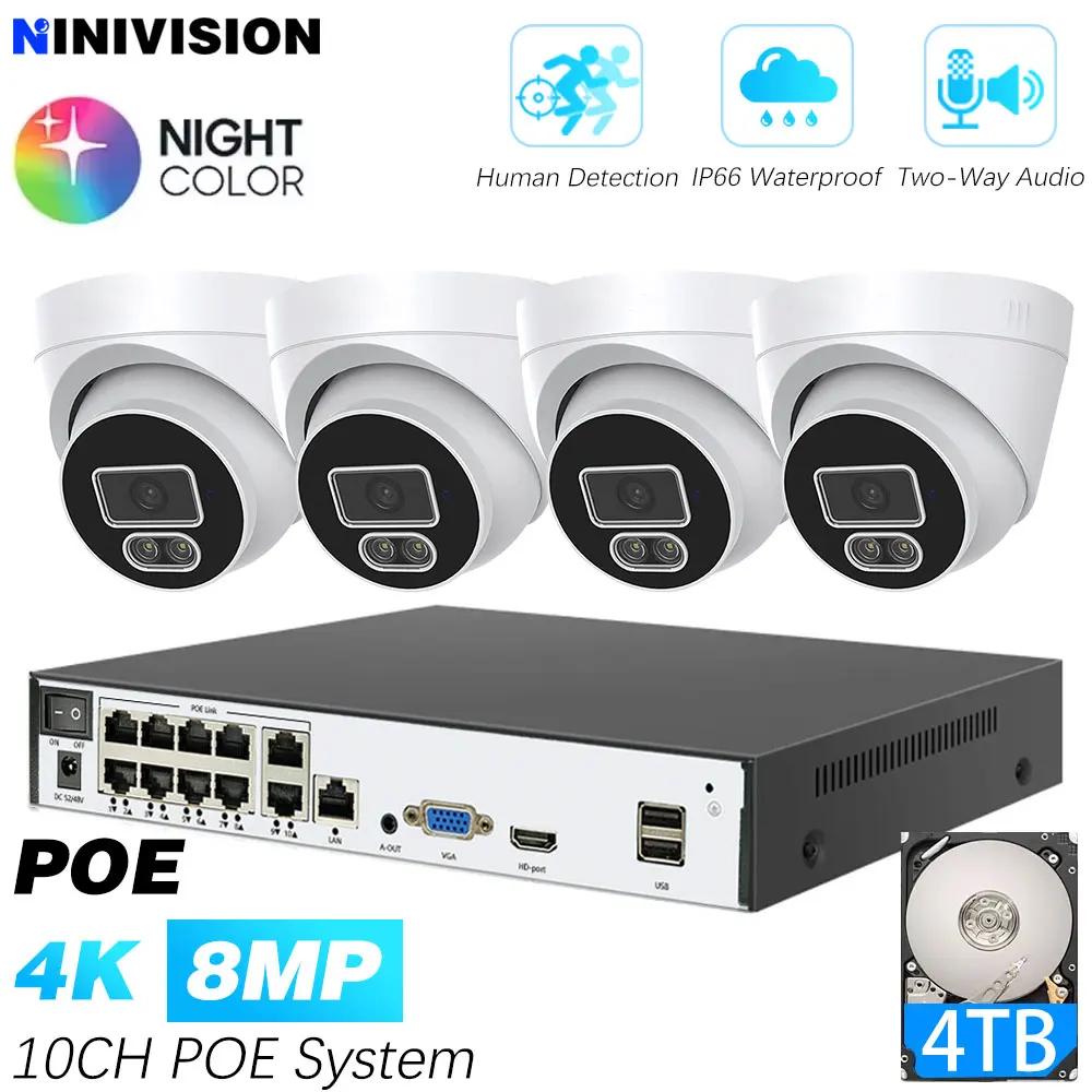 10CH 4K Poe Nvr Cct… - image