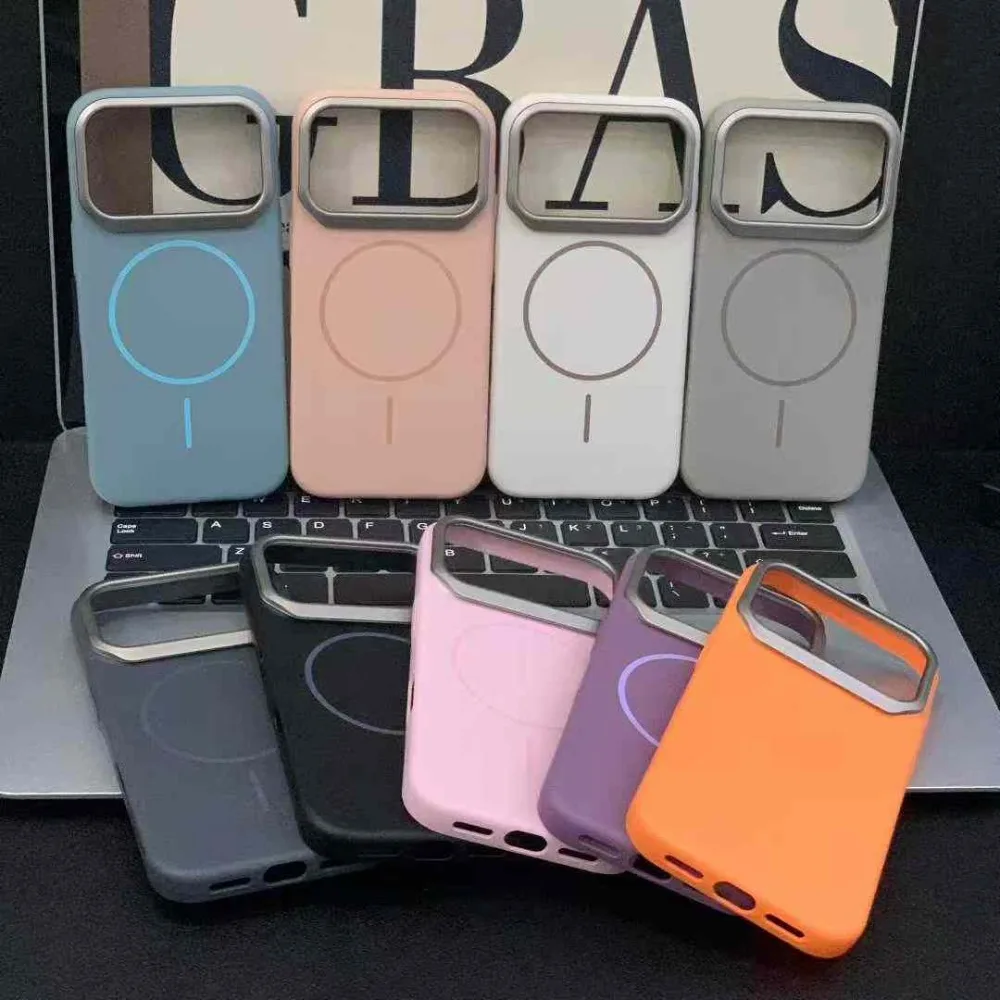 

Candy Color Matte Magnetic Case For iPhone 17 Air 16 15 14 13 12 11 Pro Max Plus Wireless Charging Slim Hard PC Shockproof Cover