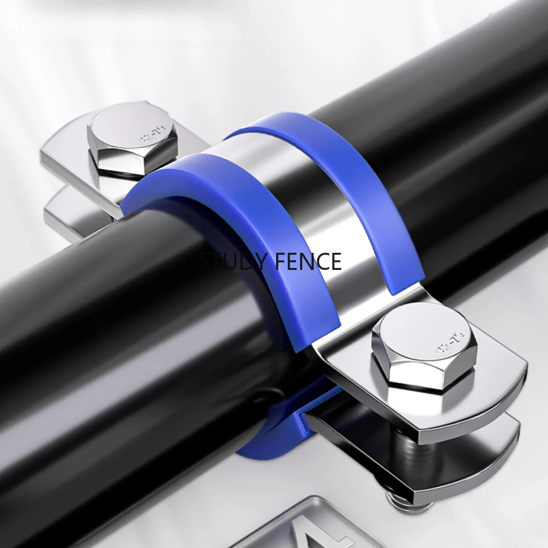 

1 шт. хомут из нержавеющей стали 304, фиксирующий зажим для труб/водопроводных труб, крепежные кронштейны для электрического штанга, аппаратные аксессуары