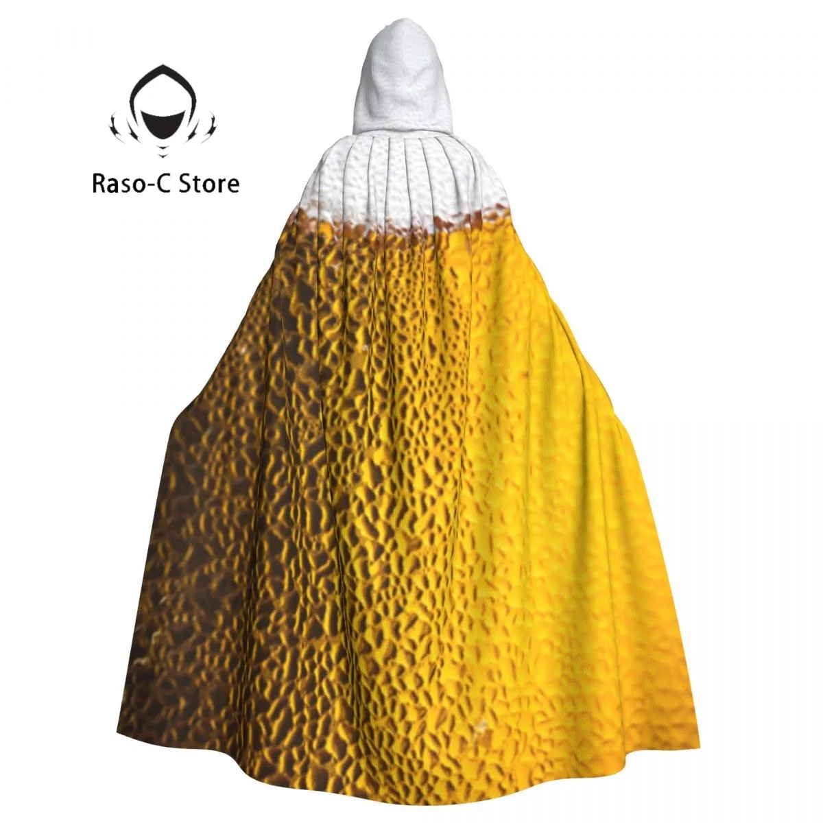 Hooded Cloak Unisex Cloak with Hood Beer And Bubbles Cloak Vampire Witch Cape Cosplay Costume