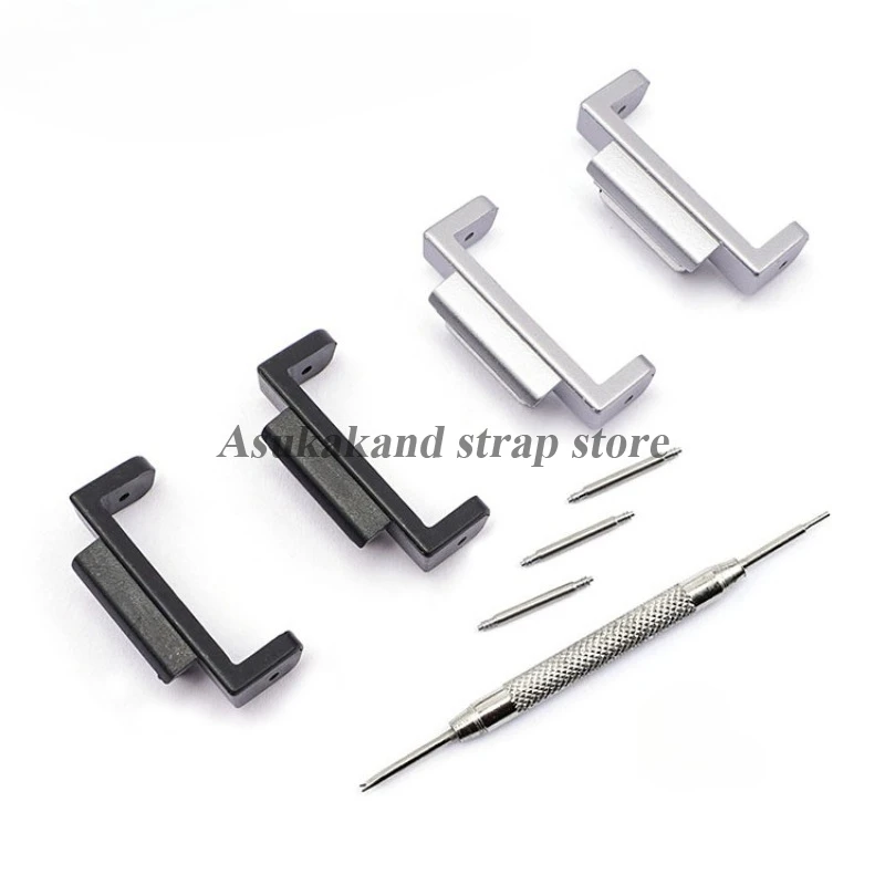 2pcs Plastic Connector 16mm for Casio for GA110/100/120 GD100/110/120 DW-5600 GW-M5610 Watch Strap Rubber Adapter Accessories