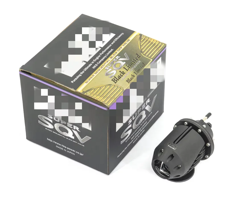 Original Package Universal SSQV 2 Super Sequential Black and Silver Blow Off Valve Adjustable Pressure 1-30 PSI