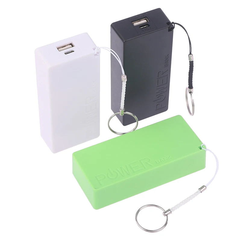 18650 Power Bank Battery Charger Case 5V 1A Portable USB Power Bank Kit Storage DIY Box For Phone MP3 Electronic Charging 1PC